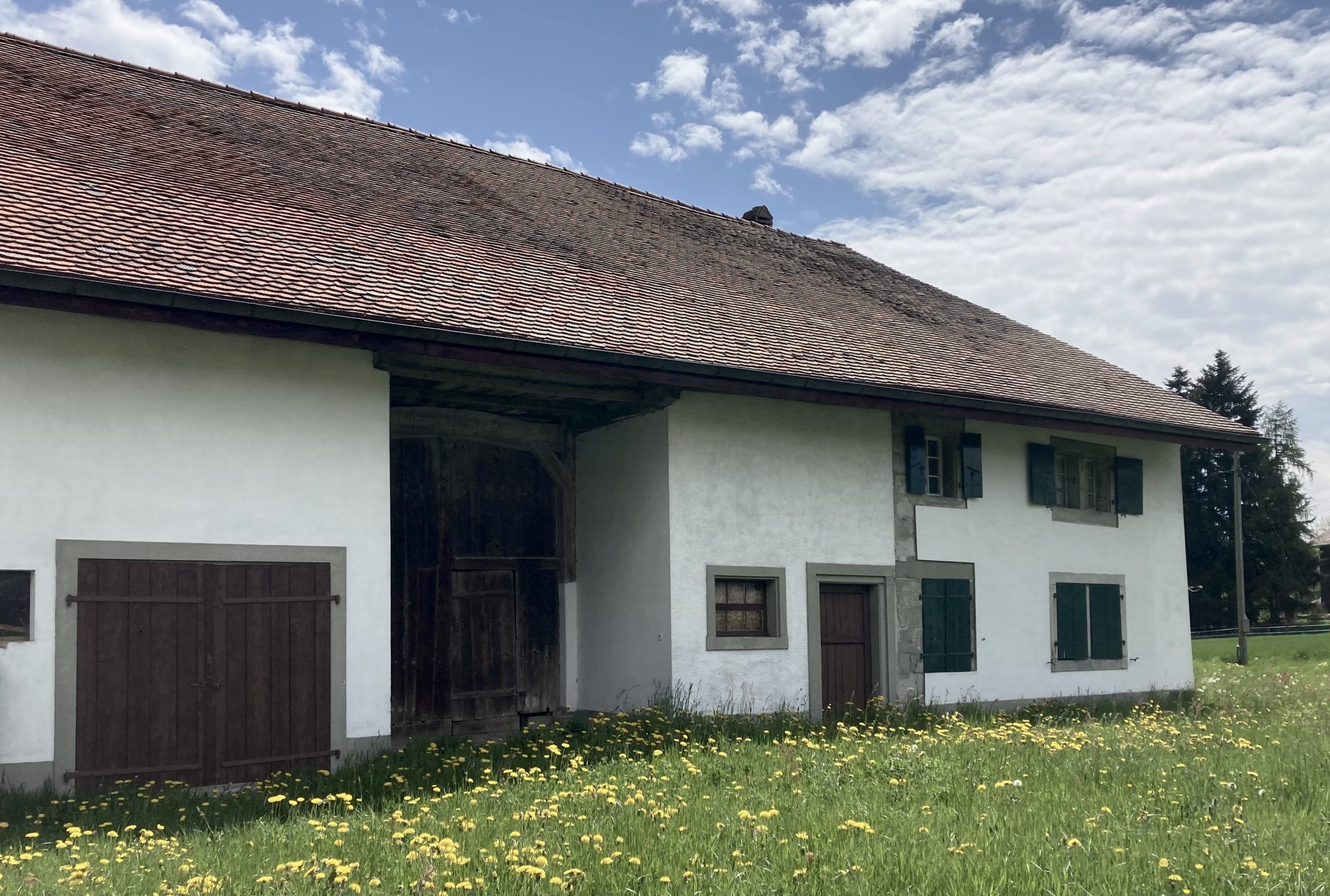 Ferme vaudoise à Carrouge