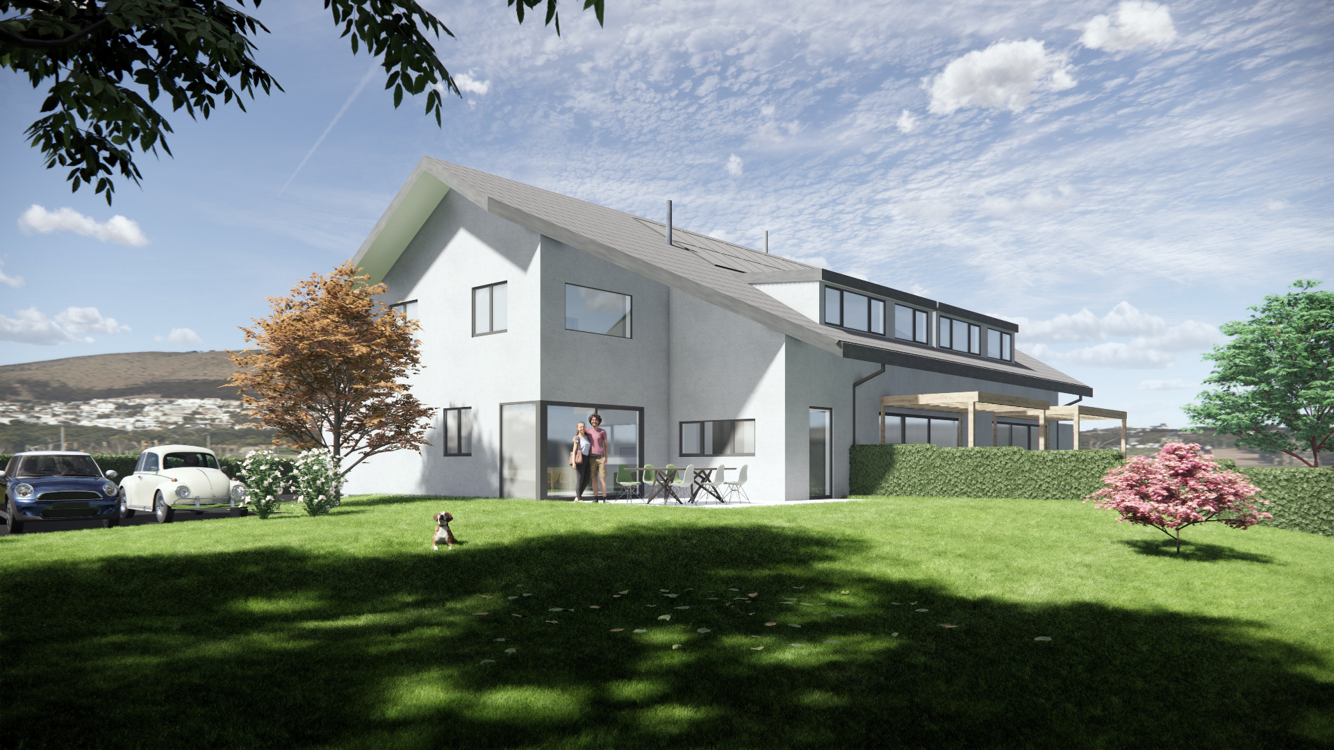 Immeuble construction bois à Gland