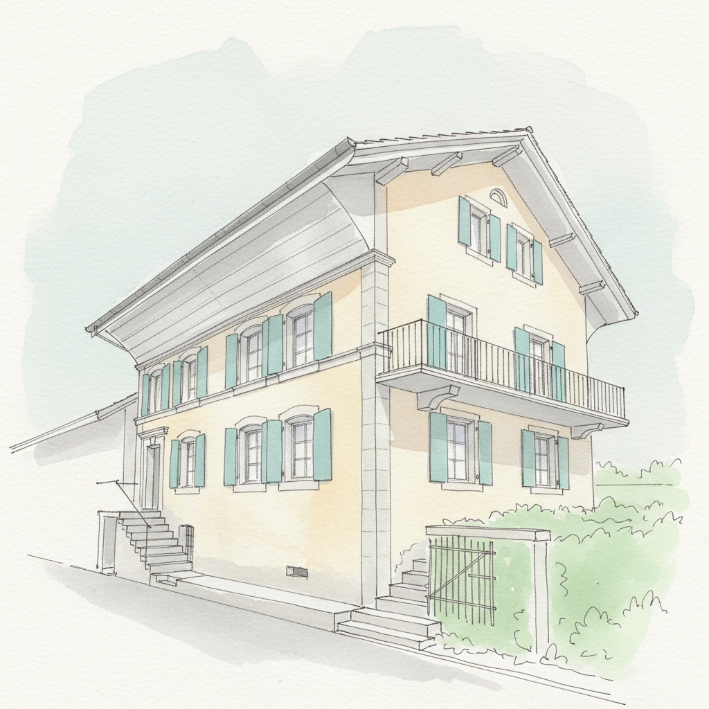 Maison villageoise à Seigneux